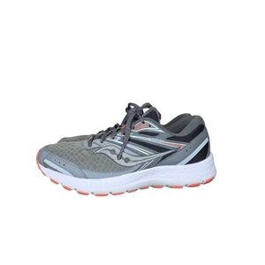 Saucony Cohesion 13 Versafoam Women's Sneakers Gray Coral Size 9 61594